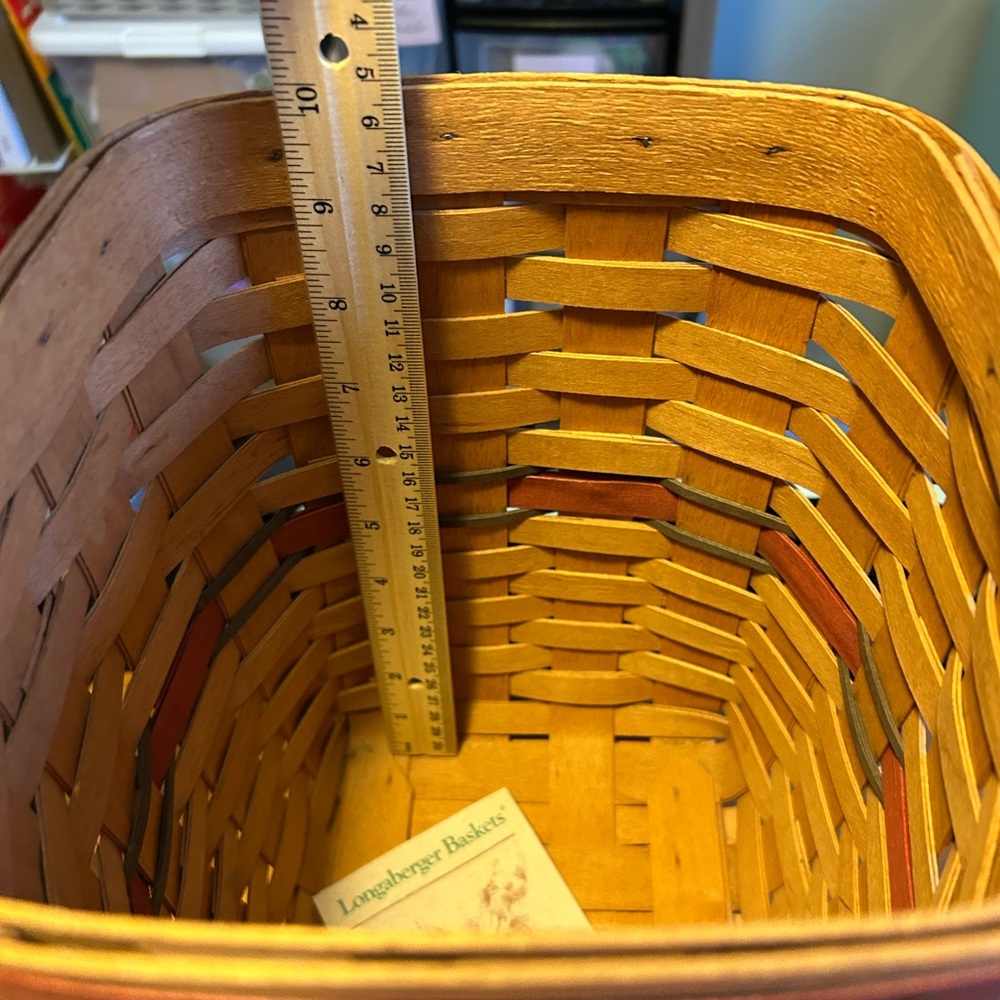 Longaberger All-American Medium Spoon Basket - Picture 9 of 10